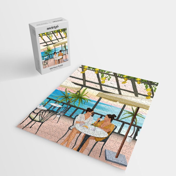 Beneath the Lemon Canopy Jigsaw Puzzle Gallery Image 2