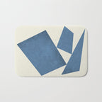 3 Forms Composition - Blue Bath Mat Gallery Image 1