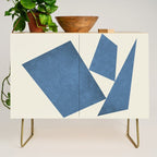 3 Forms Composition - Blue Credenza Gallery Image 1