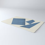 3 Forms Composition - Blue Rug Gallery Image 3