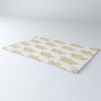 Death's Head Hawkmoth - Gold Palette Rug Gallery Image 3