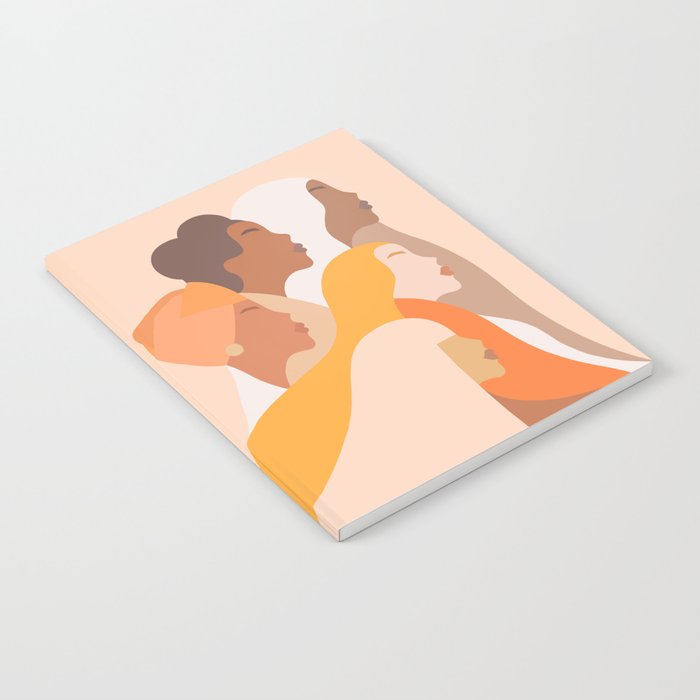 Girl Power - Strong womenâs Portrait 1. Neutral Notebook Gallery Image 2