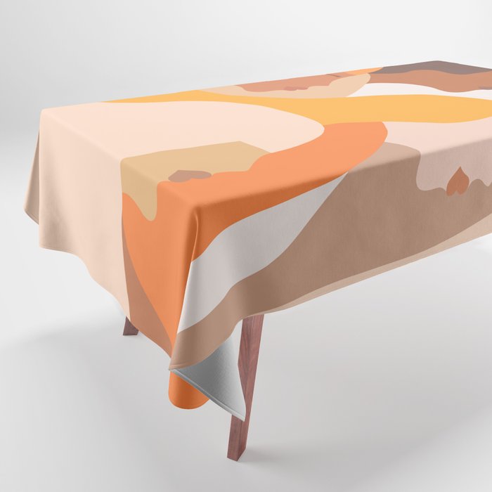 Girl Power - Strong womenâs Portrait 1. Neutral Tablecloth Gallery Image 1