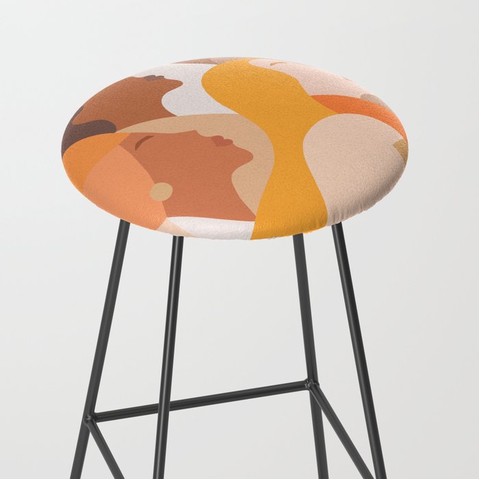 Girl Power - Strong womenâs Portrait 1. Neutral Stool Gallery Image 2