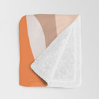 Girl Power - Strong womenâs Portrait 1. Neutral Throw Blanket Gallery Image 3