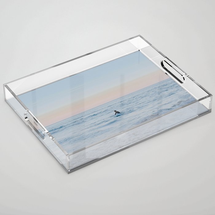 summer sunset xxi / bondi beach, australia Acrylic Tray Gallery Image 1