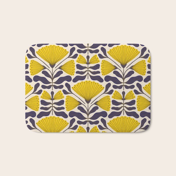 Symmetrical Garden #1 Bath Mat Gallery Image 1