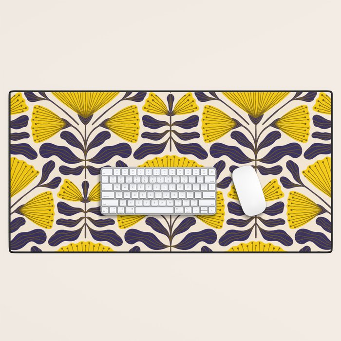 Symmetrical Garden #1 Desk Mat Gallery Image 1