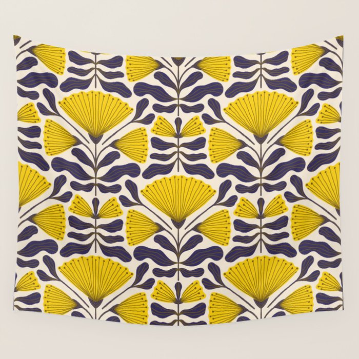 Symmetrical Garden #1 Wall Tapestry Gallery Image 4