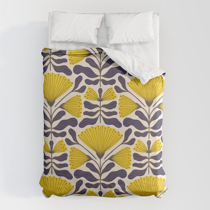 Symmetrical Garden #1 Duvet Cover Gallery Image 1