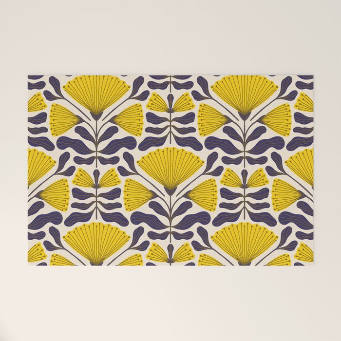 Symmetrical Garden #1 Welcome Mat Gallery Image 1