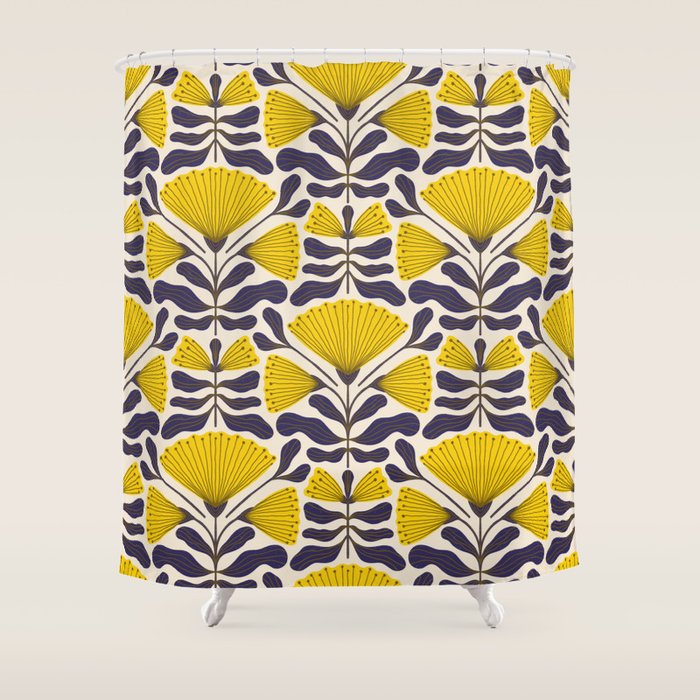 Symmetrical Garden #1 Shower Curtain Gallery Image 1