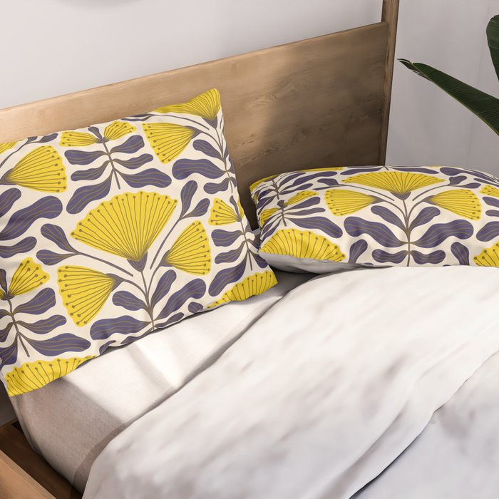 Symmetrical Garden #1 Pillow Sham Gallery Image 2