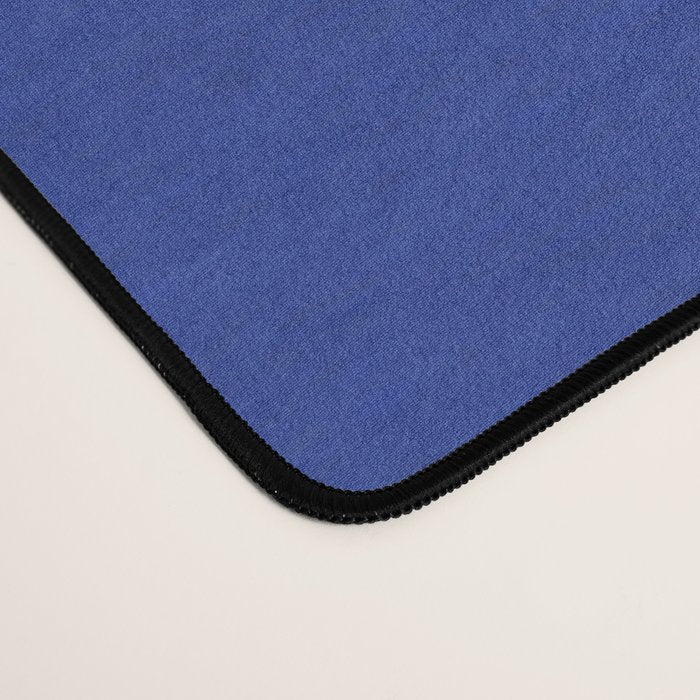Abstract Minimal -Plant 3-2  Cobalt Blue Desk Mat Gallery Image 4