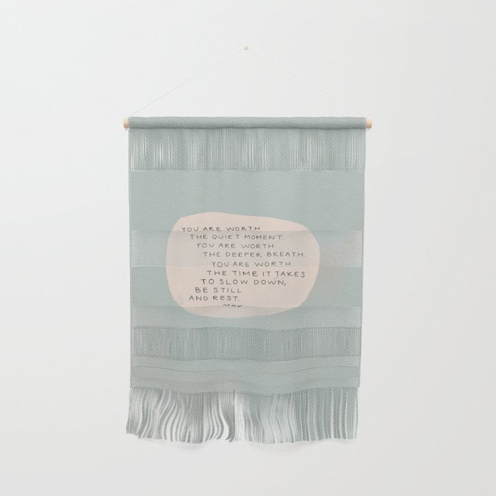 Be Still And Rest. Wall Hanging Gallery Image 1