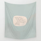 Be Still And Rest. Wall Tapestry Gallery Image 4