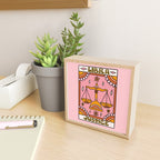 Libra Tarot Card Mini Art Print Gallery Image 2