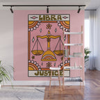 Libra Tarot Card Wall Mural Gallery Image 1