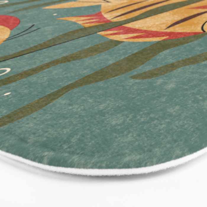 Fish and Seaweed Bath Mat Gallery Image 3