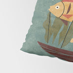 Fish and Seaweed Pillow Sham Gallery Image 4
