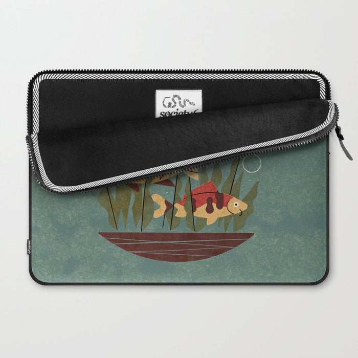 Fish and Seaweed Laptop Sleeve Gallery Image 2