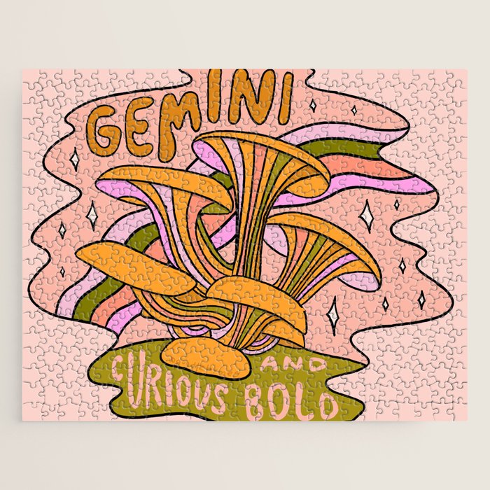 Gemini Mushroom Jigsaw Puzzle Gallery Image 1