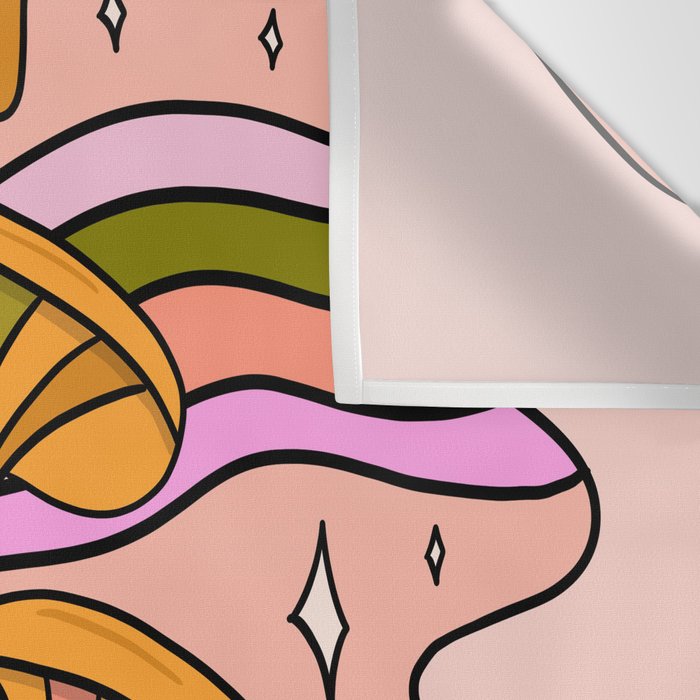 Gemini Mushroom Wall Tapestry Gallery Image 3