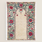 Shakhrisyabz Suzani Joynamoz Uzbekistan Floral Embroidery Print Jigsaw Puzzle Gallery Image 1