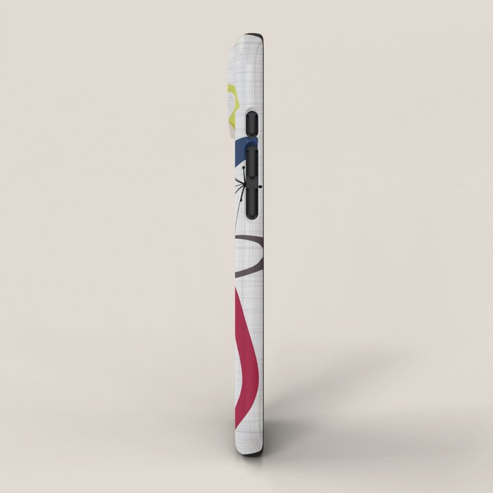 Mid Century Modern Art iPhone Case Gallery Image 2