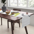 Mid Century Modern Art Table Runner Gallery Image 2