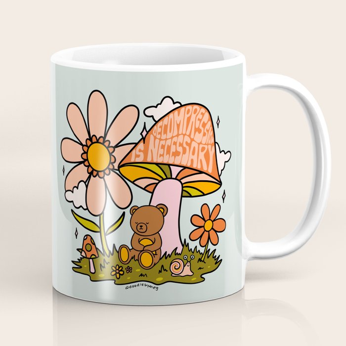 Decompression is Necessary Coffee Mug Gallery Image 1
