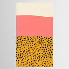 Cheetah & Peach | PATTERN 04: The Retro Edition Tablecloth Gallery Image 2