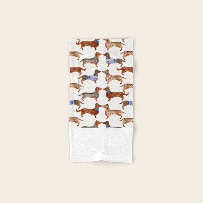 Dachshunds Bath Towel Gallery Image 1