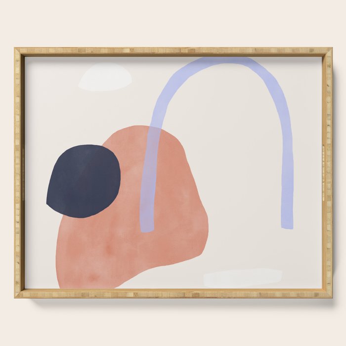 door in the desert Serving Tray Gallery Image 1