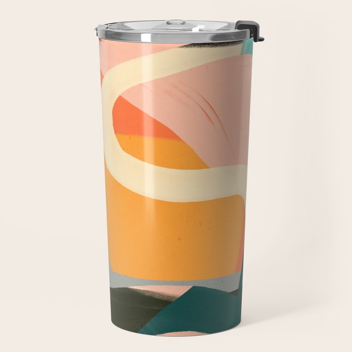 Modern Abstract Art 111 Travel Mug Gallery Image 2