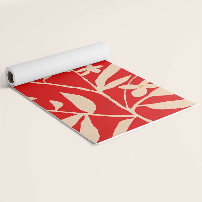 Abstract Minimal Flowers 30 Yoga Mat Gallery Image 2
