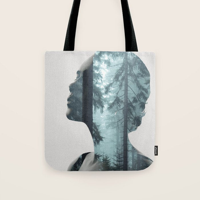 Silence of the Nature Tote Bag Gallery Image 1