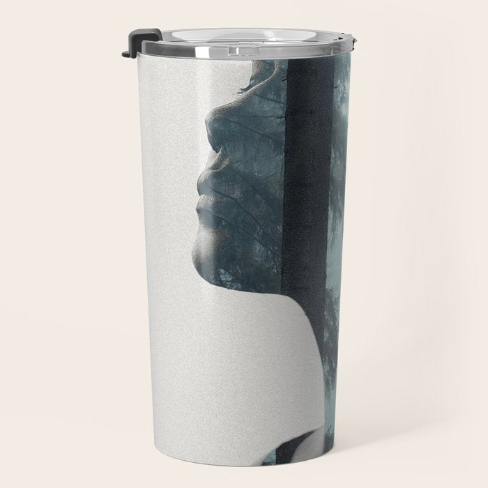 Silence of the Nature Travel Mug Gallery Image 3