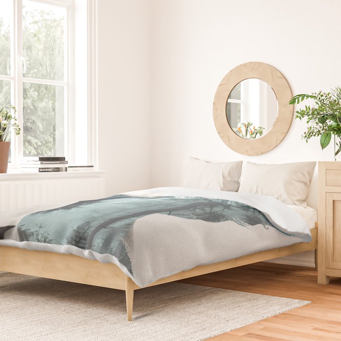 Silence of the Nature Duvet Cover Gallery Image 2