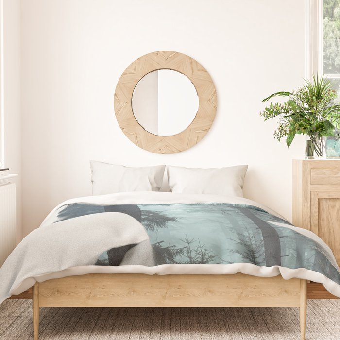 Silence of the Nature Duvet Cover Gallery Image 3