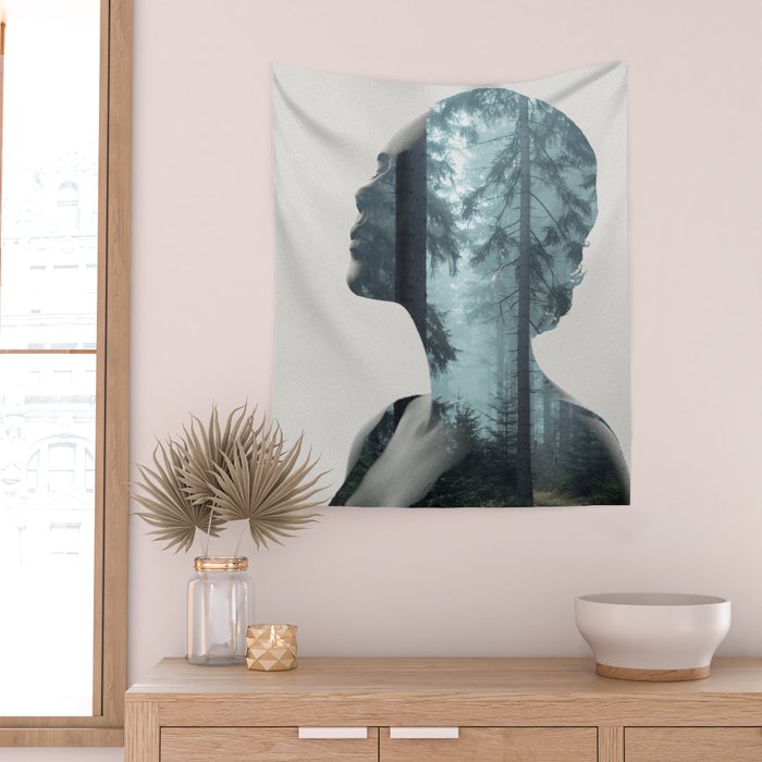 Silence of the Nature Wall Tapestry Gallery Image 2