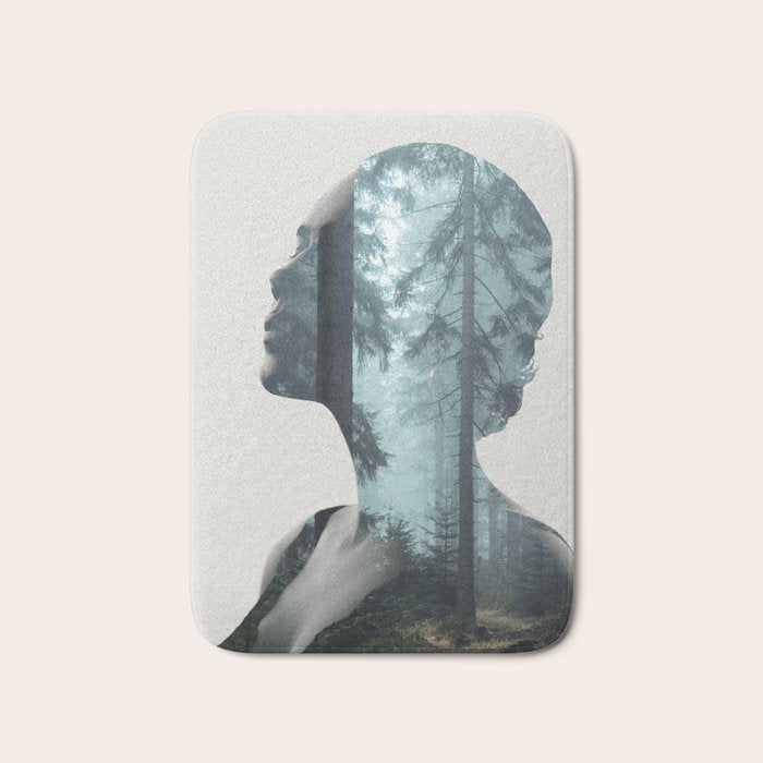 Silence of the Nature Bath Mat Gallery Image 1