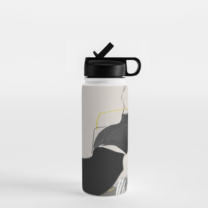 Minimalist Girl3 Water Bottle Gallery Image 1