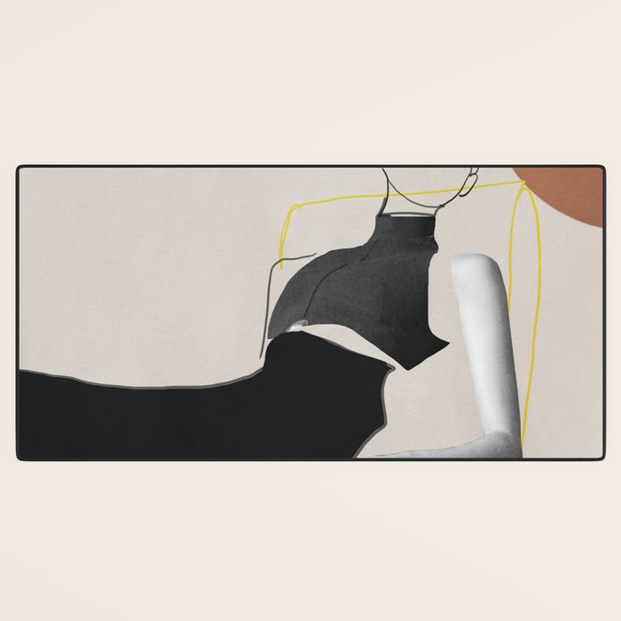 Minimalist Girl3 Desk Mat Gallery Image 3