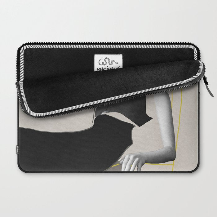Minimalist Girl3 Laptop Sleeve Gallery Image 2