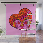 Gemini Valentine Wall Mural Gallery Image 1