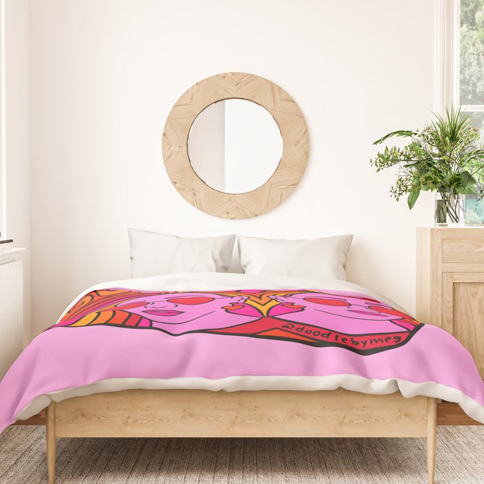 Gemini Valentine Duvet Cover Gallery Image 3