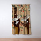 Stillness and Flight 2 Window Curtain Gallery Image 3