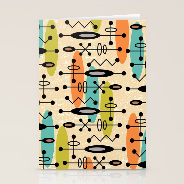 Retro 1950s Style Mid Century Modern Atomic Design 271 Googie