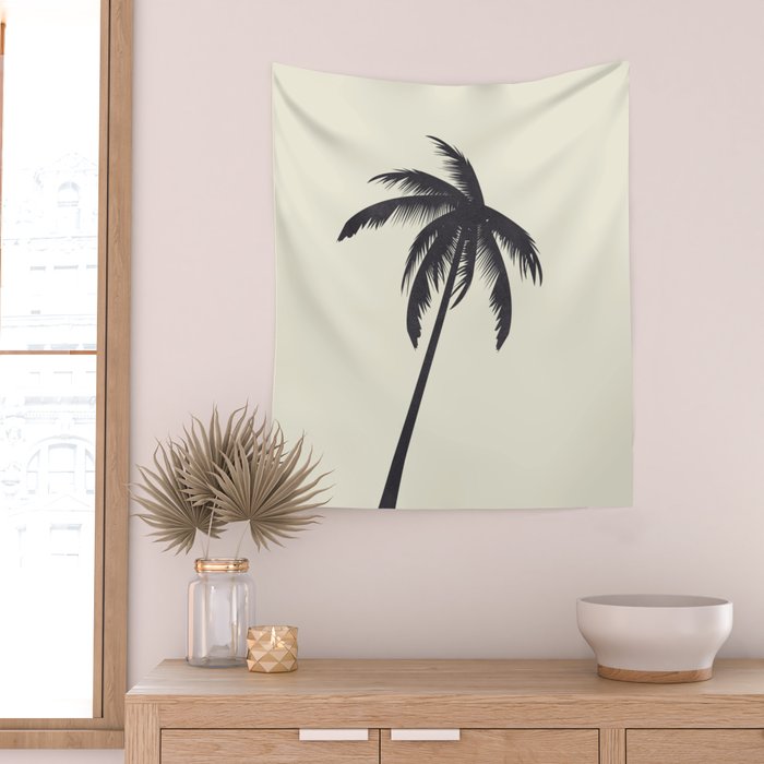 Palm Tree No 4 Wall Tapestry Gallery Image 2
